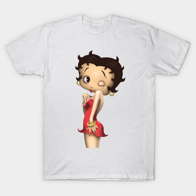 Simply Betty T-Shirt by Vincent Trinidad Art